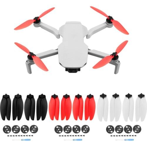 2 Pairs Suitable for DJI Mavic Mini 2 / Mini Replacement Propeller Light Props Blades Wing Fan Accessories Quick Release Blades