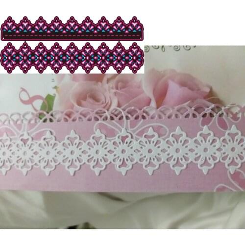 Cutting Dies Metal Dies Layer Lace Edge Die Scrapbooking Album Card Making Embossing Stencil Diecuts Decoration