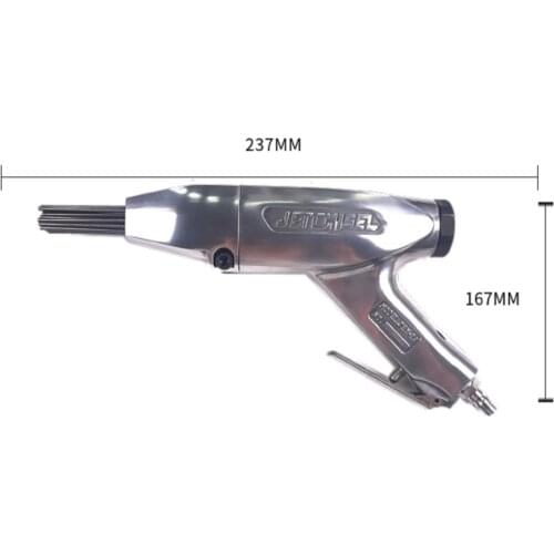 New Hot JT-24 Marine Pneumatic Steel Needle Bundles (3mm*180mm) Derusting Gun 4000-4500RPM Marine Pneumatic Tools 180mm 3/8 "