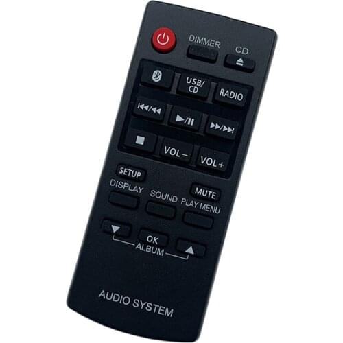 New Remote Control Fit For Panasonic SC-PM250 SC-PM600 SC-PM602 Micro Hi-Fi Stereo CD Audio System
