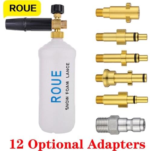 High-Pressure Cleaning Sprayer Foam Generator Foam Gun Snow Foam Lance Car Washer 1L for Karcher Lavor Bosch AR Nilfisk M22