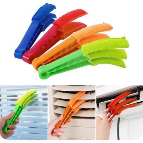 Dropship Multi-function cleaning brush car air conditioning blinds brush removable and washable for car home air conditioning