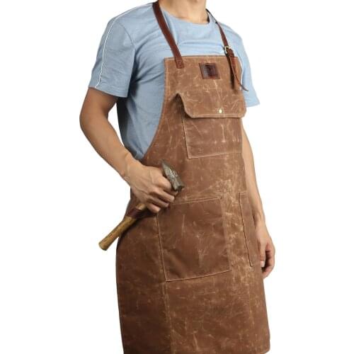 Tourbon Hunting Apron Shooting Tools Holder Canvas Tablier 3 Pockets Duable Kitchen Cooking Apron Hunting Accessories