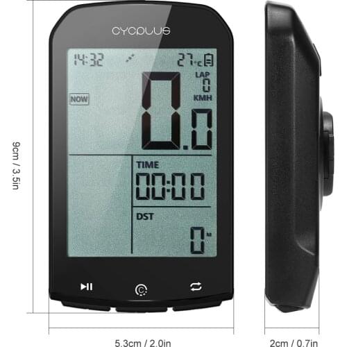 CYCPLUS M1 GPS Bicycle Computer Cycling Speedometer Bluetooth 4.0 ANT+ Ciclismo Power Meter for Garmin Zwift bike computer