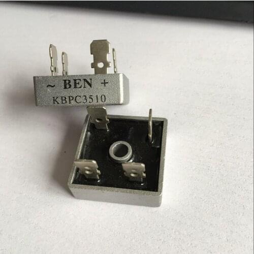 10pcs KBPC3510 Fangqiao 35A1000V SEP genuine single-phase bridge rectifier quality assurance