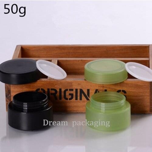 30pcs 50g Hand cream Jar Empty cosmetics container,black small round plastic box,hand cream Jar ,Small empty cans