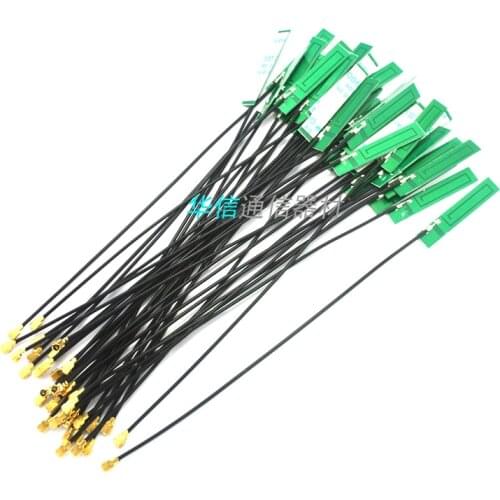 5pcs/lot GSM GPRS WCDMA 3G built-in antenna PCB plate aerial internal IPEX connector SIM900A SIM800 SIM908 module antenna