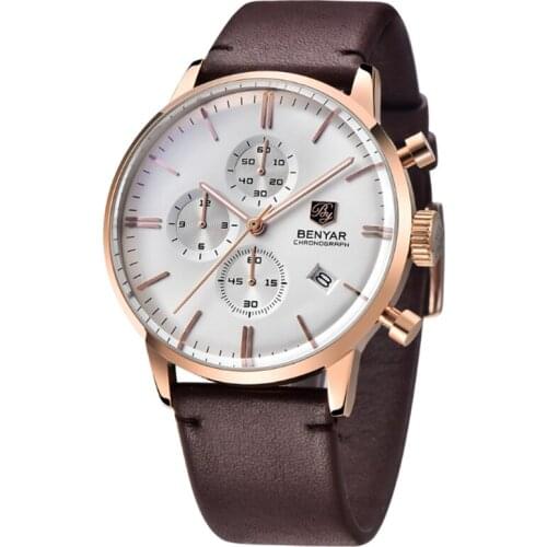 AIDULILUN Mens Gold Watch