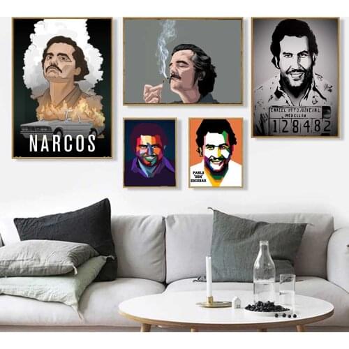 Diamond Painting Cross Stitch Escobar Character Poster Picture of Rhinestone DIY Diamond Mosaic Diamond Embroidery Home Decor