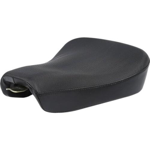 Black Driver Solo Seat Cushion For Harley Sportster XL1200X XL1200V XL 1200 Iron 883 Seventy Two Forty Eight 2012-2015
