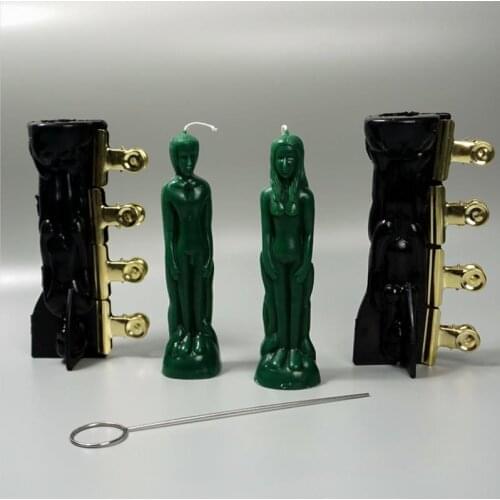 Wizard Body Shape Candle Mold for DIY Handmade Aromatherapy Sorcery Candle Mould Special Body Art Mold