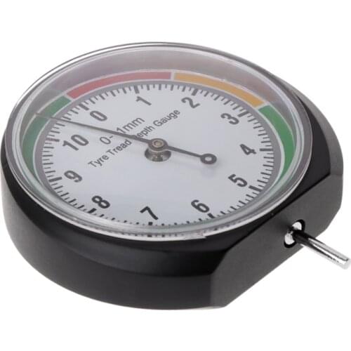 Car Tyre Tread Depth Gauge Trucks Van Tire Pointer Monitor Measure Device Tool