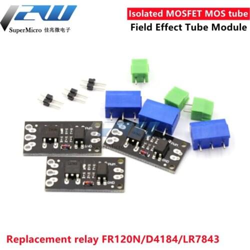 Isolation MOSFET MOS tube field effect tube module replacement relay FR120N LR7843 D4184