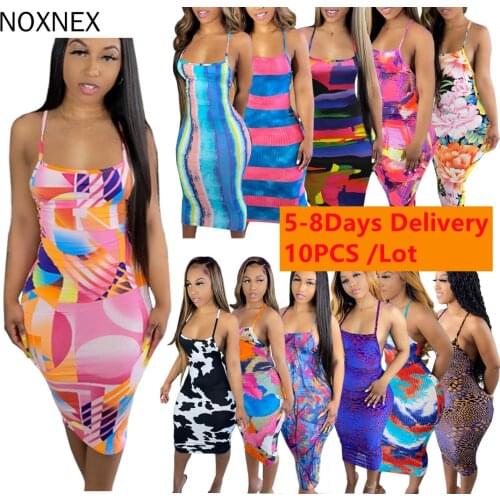 Летние платья миди NOXNEX China At AliExpress