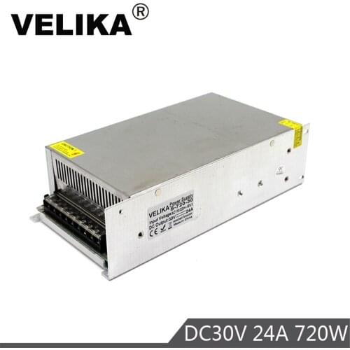 Single Output power supply DC 30V 24A 720W Switching Power Supplies driver transformer 110V 220V AC-DC SMPS For 3D Printer CCTV
