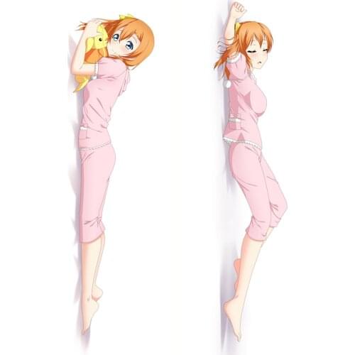 Hot Japan Anime Love Live! Kousaka Honoka Dakimakura Fullbody Long Pillow Case Throw Cushion Pillow Cover