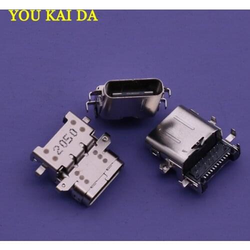 2PCS New Type-C DC Power Port Charger Connector Port For Lenovo ThinkPad E490 R490 E580 E585 TYPE-C DC