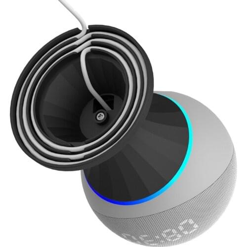 Portable Stylish Desk Speaker Stand Sound Box Stand Base Bracket For Echo Dot 4th Gen Speaker Stable Desk Holder