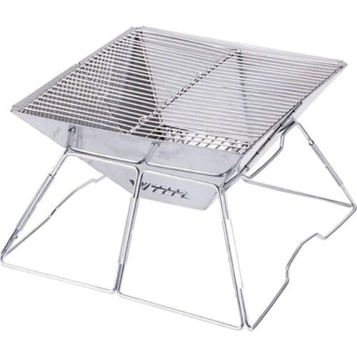 Portable Barbecue Supplies Outdoors Grill for bbq Foldable Barbecue Grill Camping Picnic Charcoal Grill Party Barbecue Tool