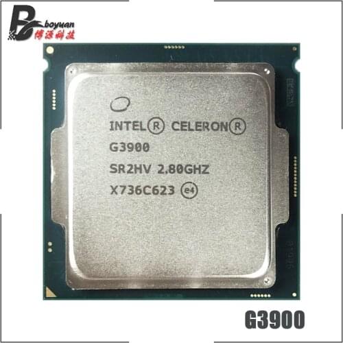 Intel Celeron G3900 2.8 GHz Dual-Core Dual-Thread 51W CPU Processor LGA 1150