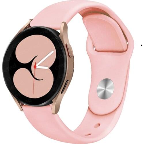 20/22mm Watch band For Samsung Active 2 44mm 42mm/46mm Gear S3 Silicone bracelet amazfit GTS/GTR Huawei wtach GT 2/2e/pro strap