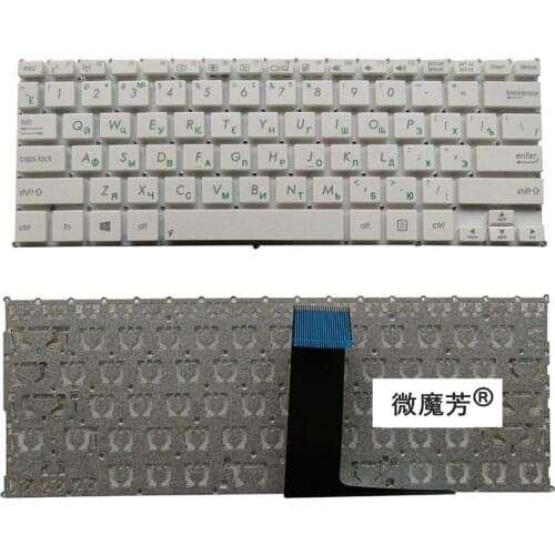 Russian Keyboard for ASUS F200 F200CA F200LA F200MA X200 X200C X200CA X200L X200M X200MA R202 RU laptop keyboard white