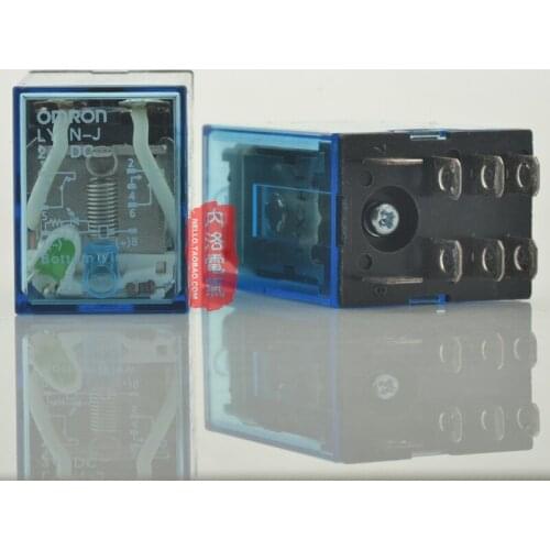 [SA]Original authentic relay LY2N-J DC24V 8 feet 2A2B 10A LY2NJ--10pcs/lot