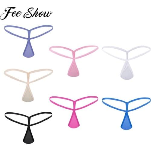 Sexy Women Thong Mesh Transparent Skimpy Micro Bikini Sexy Panties Black White Trangle Skimpy Sexy G-string Micro Thong Knickers