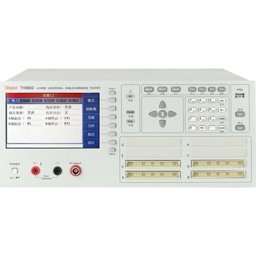TH8602-1/TH8602-2/TH8602-3/TH8602-4 Cable Measurement Harness Tester