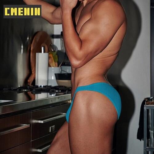 New Brand Cotton Low Waist Sexy Man Underwear Brief Men Underpants Slip Gay Panties Jockstrap Mens Briefs Underware AD7114