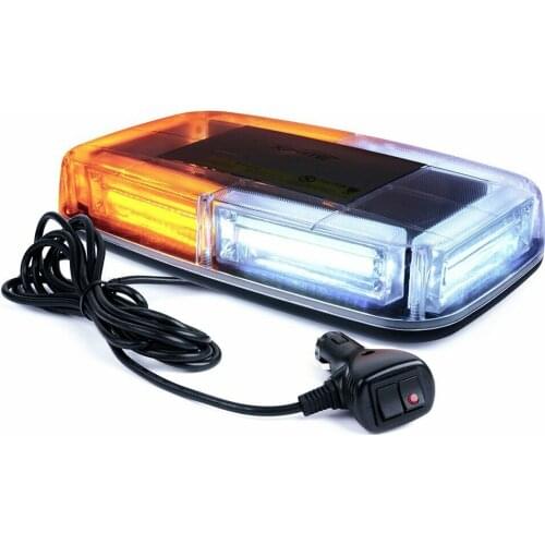 Truck Roof Strobe Flash Light LED Car Top Signal Lamp White Yellow Waterproof Emergency Warning Light For RV Camper Trailr Bus
