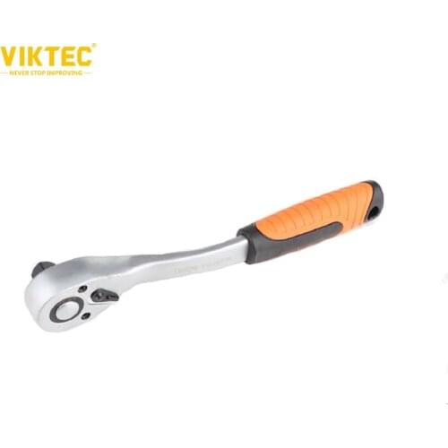 Viktec 1/2" Drive Offset Ratchet Handle Quick Release Reversible Socket Wrench