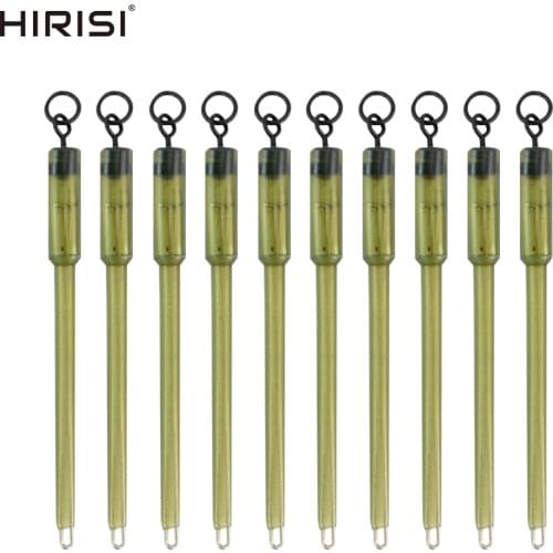 10 piece Carp Fishing Tackle PVA Bag Stems Inline Lead Rubber Tube Insert End Terminal Tackle
