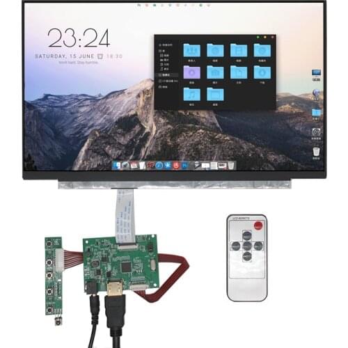 13.3 Inch IPS Screen Display LCD Monitor With Driver Control Board HDMI-Compatible for Orange Raspberry Pi 2 3 4