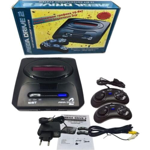 16 bit SEGA MD2 Video Game Console with US and Japan Mode Switch,for Original SEGA handles Export Russia