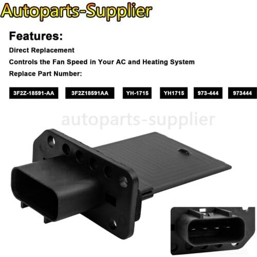 Car accessories HVAC Blower Motor Resistor 3F2Z18591AA 3F2H19A706AB Fits For Ford F-150 Expedition Mustang LOBO