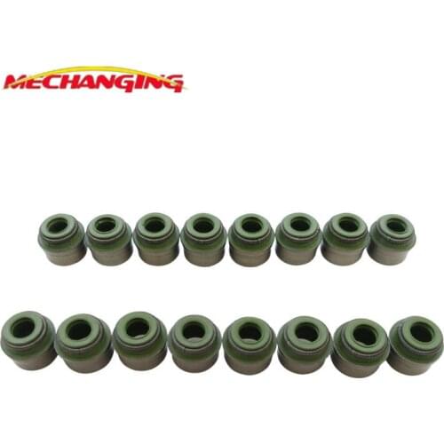 FOR CITROEN C3 I (FC_) OR FOR PEUGEOT 206 CC (2D) NFU TU5JP4 Valve Stem Oil Seal 16pcs Engine Parts Engine Gasket