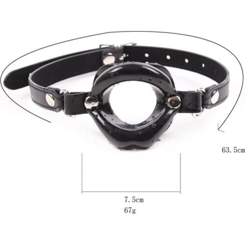 FX Cock Sucker Mouth Gag Erotic Toys Sexy Lip Oral Sex Gag Bondage Restraints Fetish BDSM Slave Adult Sex Toy for Couples