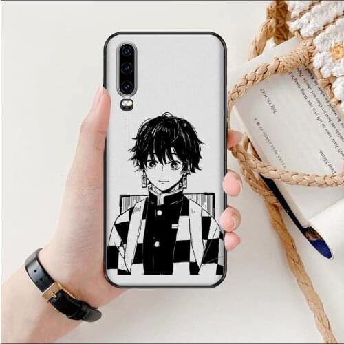 Kimetsu No Yaiba Japan Anime Anime Transparent Clear Phone Case For Huawei Honor 20 10 9 8A 7 5T X Pro Lite 5G Etui Coque Hoe