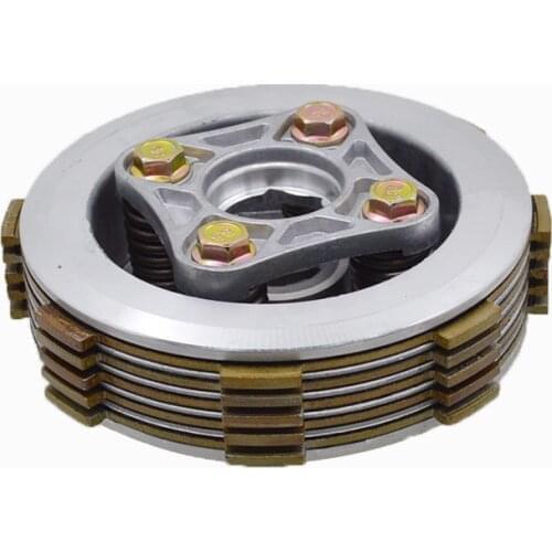 Motorcycle Center Clutch Assembly With Friction Pressure Plate For CG125 CG 125 Spare Parts