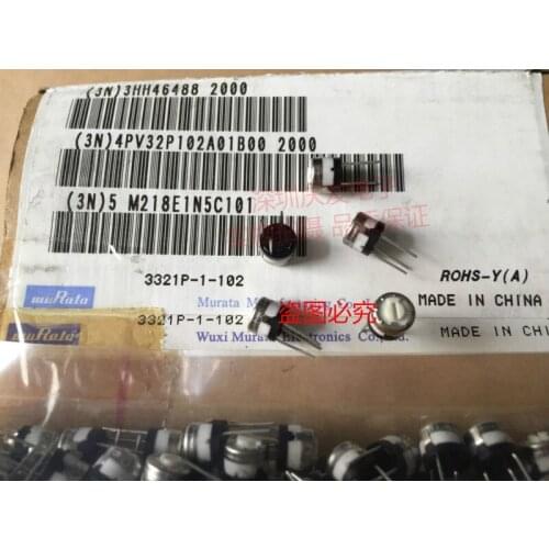 Original new 100% PV32P102 precision potentiometer 102 1K tunable resistance metal shell (Inductor)