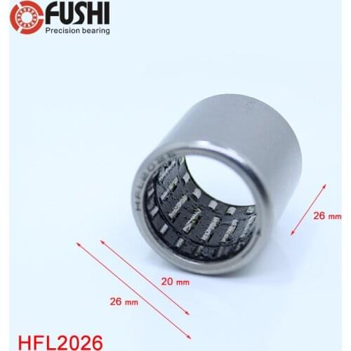 HFL2026 Bearing 20*26*26 mm ( 5 PC ) Drawn Cup Needle Roller Clutch FCB-20 Needle Bearing