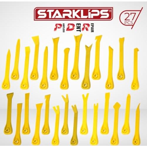 Starklips PDR Paintless Dent Removal Plastic Remover Kit 27 pcs Kit