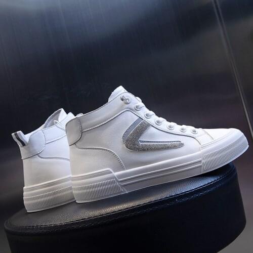 Womens Vulcanize Sneakers Shoes Fashion White Tenis Feminino Platform Flats Sport Casual High Bang Shoes Shoe For Woman 2021