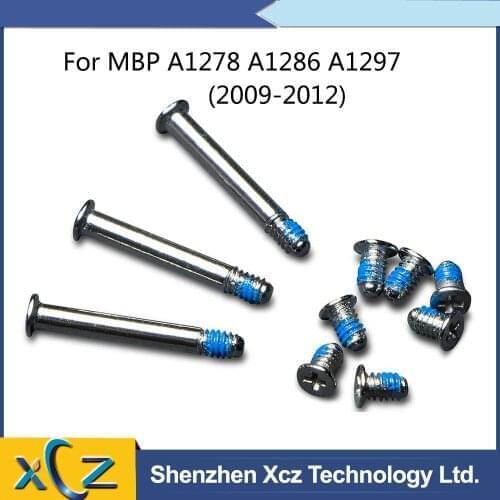 100Sets/Lot A1278 Lower Case Screws for Macbook Pro 13inch A1278 15inch A1286 17inch A1297 Bottom Case Screws