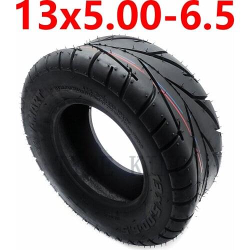13x5.00-6.5 Vacuum Tire 13*5.00-6.5 Wear-resisting Pneumatic Tire for Motor Wheel FLJ K6 Electric Scooter E Kicker Tire