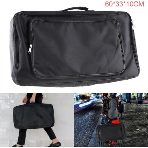 60*33*10cm Black Universal Portable Guitar Effects Pedal Board Gig Bag Soft Case Big Style DIY Guitar Pedalboard