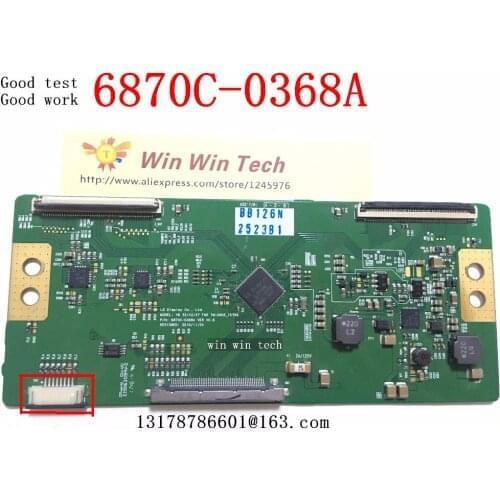 6870C-0368A free shipping 100% original for LG V6 32/42/47 FHD TM120Hz 6870C-0368A VER V0.6 logic board 6870C-0368A
