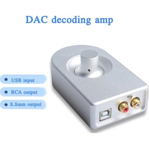 HIFI decoder audio converter dac audio hifi fever amp decoding all-in-one machine suitable for desktop small speakers