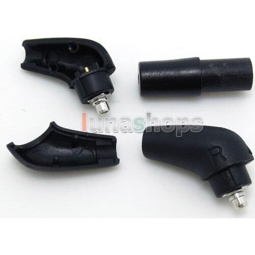 LN004364 Rhodium Plated Earphone DIY Custom Pin Adapter For Sony XBA-H2 XBA-H3